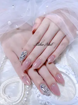 🌟初回他店オフ無料🌟マグネットorラメグラorワンカラー 埋め尽くし2本