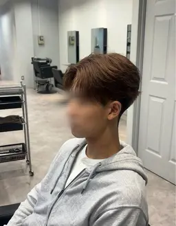 【刈り上げ・マッシュ特化】清潔感メンズカット✂️+カラー🌟