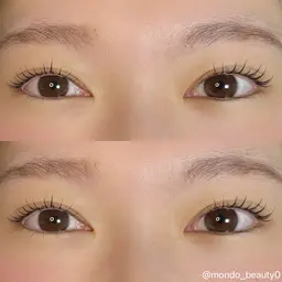 【似合わせ選べるデザイン】パリジェンヌor次世代まつ毛パーマ(上)TR付き👀✨