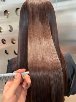 黒木式酸性ストレート＋各種処理＋Xトリートメント