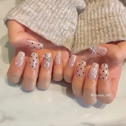 【練習モデル】オフなし💗持ち込みデザイン⚠️事前にデザインお送りください❣️