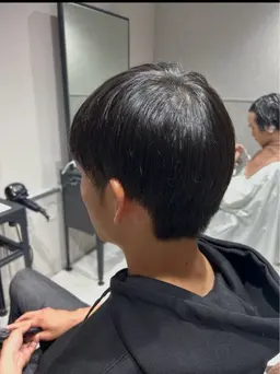 カット＋ナチュラル縮毛矯正 ⭐️