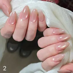 ハンド水光ぷるマグネットネイル　　6500円