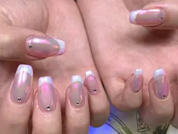 【新メニュー】色んなフレンチ💅集めましたコース【超絶カワイイ】※オフ込み。補足説明、必ずご熟読の上、ご予約願います。