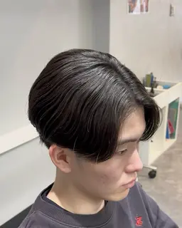 【メンズ限定🌈】カット🔵曲がる縮毛矯正🔴内部補修トリートメント🟠