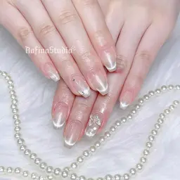 💖💖2023INS大人気ワンホンネイルマグネットフレンチ(オフ+500