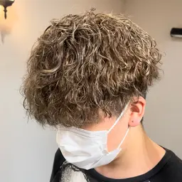 【メンズ様限定クーポン】メンズカット＋ツイストスパイラルパーマ