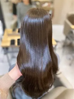 人気No.1💫💕カット＋ケアカラー＋tokio内部補修トリートメント❣️超音波アイロン付き🍒