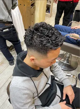 【メンズ限定】カット＋コテパーマ