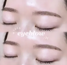 WAX脱毛＋間引きカット＋メイク