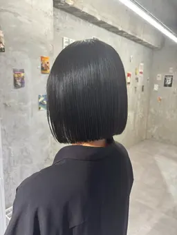 ★人気No.1★_カット+ケアカラー+3種のトリートメント