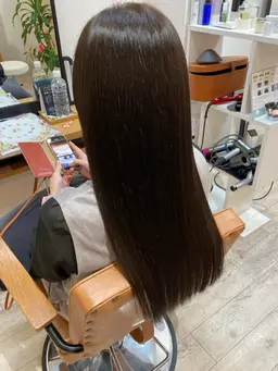 【様々な悩みを解決】カット+ダメージレスストレート