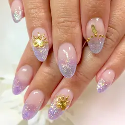 ラメグラデーション