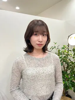 美髪ストレート（根本のみ）