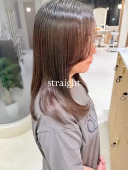 【髪質改善💎】酸性ストレート+カット+潤いトリートメント💞ROMMY.本厚木