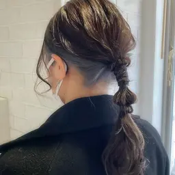 🫶🏻デザインケアブリーチ🫶🏻【部分ケアブリーチ+イルミナColor + tokio 5step Tr】