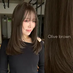 【人気No.2🐈‍⬛】大人気レイヤーカット＋寒色透け感カラー＋2stepトリートメント