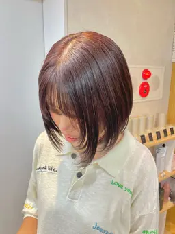 【ミニモ学割👧🏻🏫】🌼ワンカラー🌼➕内部補修トリートメント付き🫧