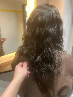 似合わせカット&ゆるふわパーマ♡