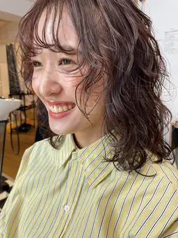 平日限定🌟ハッシュカット🌟ウルフパーマ！周りと差をつけるおしゃれパーマ