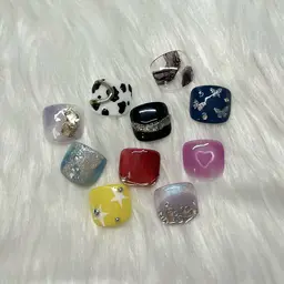 オフなし✨️フットジェル親指アートコース¥6500