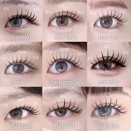 マツエクフラットラッシュ💗160本練習モデル(オフ.付け足し不可)