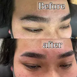 【PES指名限定】カット+パーマ+眉ワックスアイブロウ