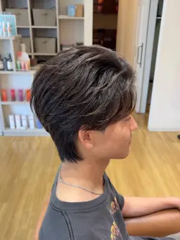 [ミニモ限定]🔥メンズカット＋髪質改善縮毛矯正＋カラー