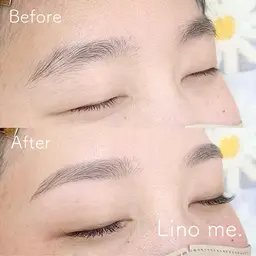似合わせ ふんわり眉毛WAX脱毛+間引き+メイク仕上げ