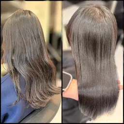 最新版✨髪質改善ストレート✨朝の手入れが楽になります✨