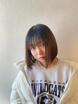 「1日2名限定！梅雨前クーポン」 ☔️前髪縮毛矯正＋選べるトリートメント☔️#韓国#ミニモ学割