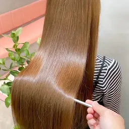 【ブリーチなし‼️】ダブルカラー➕外部補修💞トリートメント⚠️ブリーチなし明るめカラー⚠️