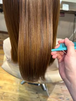 🐬髪質改善ストレート🐬(シャンプードライ込み)