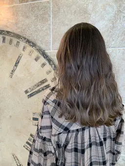 ✨🐶🦋ダメージレス🍭ブリーチ無し！ダブルカラー🩷🩵+髪質改善inケアカラー🧸🎉