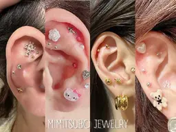 【エリア初】耳ツボジュエリー★つけ放題！(口コミ投稿込み）