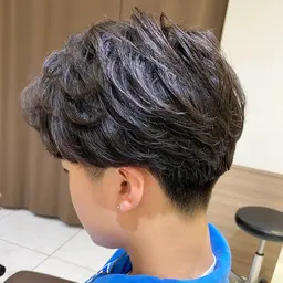 メンズカット+ニュアンスパーマ+トリートメント