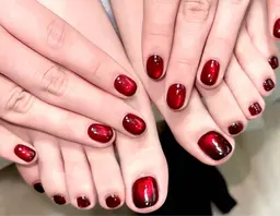 秋人気Hand&Foot マグネットワンカラーネイルい1色追加無料10980