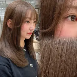 【20歳 成人式を迎えるお客様限定㊗️✨】極上艶カラー+蒸気スチームトリートメント