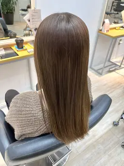【自然なさらさらヘアに💯】カット+コスメストレート🌟