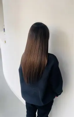 カット+縮毛矯正