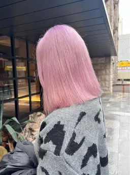 【🌸初回限定🌸】ハイブリーチダブルカラー (ブリーチ➕前処理トリートメント➕高発色エドルカラー)