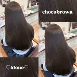 【🉐1月先行🦢⸝꙳】艶カラー+髪質改善トリートメント