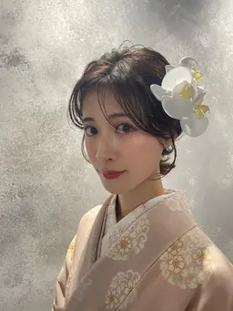 成人式メイクモデル➕トリートメント