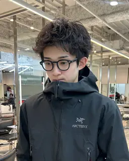 メンズショート限定【カット+パーマ】