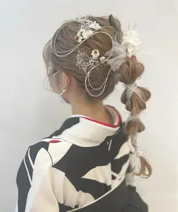 🌸卒業式🎓ヘアセット➕袴着付け👘