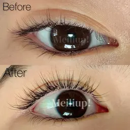 【上ナチュラル仕上がり】シングルラッシュ100本/アイシャンプー・コーティング込