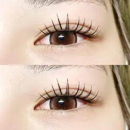 ☁️セットメニュー☁️《フラットラッシュ100本+アイブロウWAX》初回オフ無料🧴