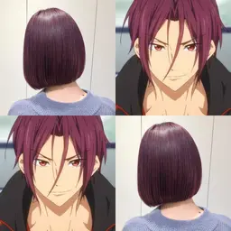 ✂️カット+全頭ブリーチ(１回)+オンカラー(1色)+トリートメント【推しカラー/アニメカラー/イメージカラー/推し色】