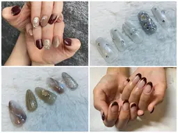 初回オフ無料【ハンド🤲🏻オフィスネイル】シンプル定額デザイン ¥6050→5500