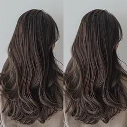 【ダメージなしでインナーやハイライトしたい方‼️】カット×艶カラー×最高級人毛シールエクステ20枚